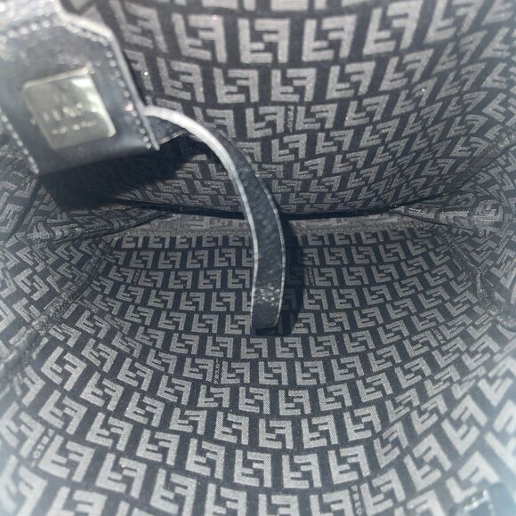 Fendi Hand Bag Black Nylon with Leather Straps - Picture 15 of 16